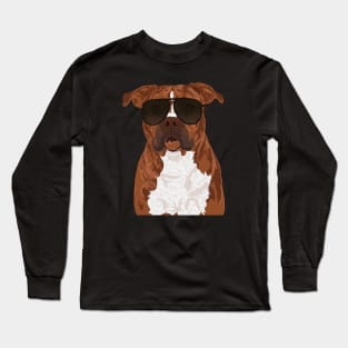 Cool Pitbull for Pitbull Parents or Pitbull Lovers Long Sleeve T-Shirt